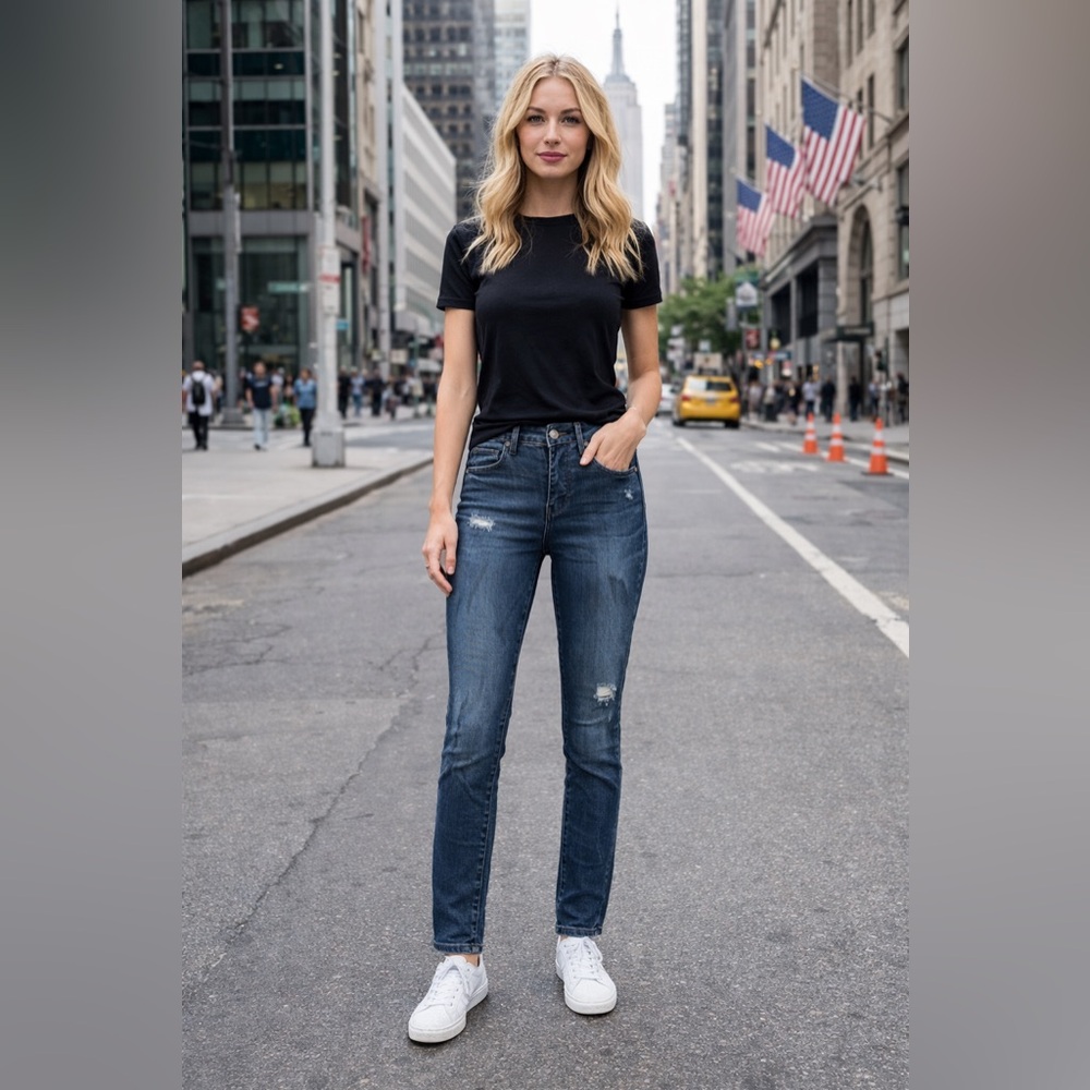 Good American: Good Waist Skinny Jeans, 0/25